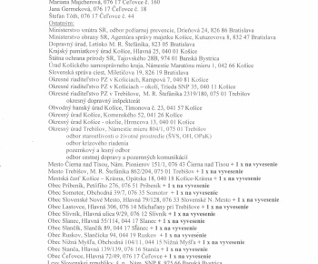Aktuality / Oznámenie o začatí stavebného konania