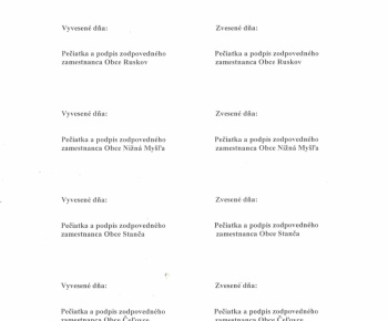 Aktuality / Oznámenie o začatí stavebného konania